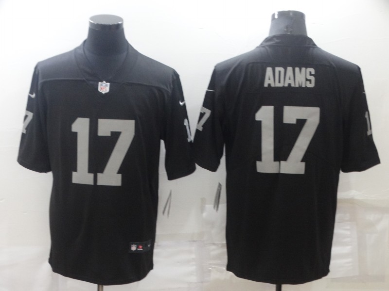 Men Oakland Raiders 17 Adams Black Nike Vapor Untouchable Limited 2022 NFL Jersey